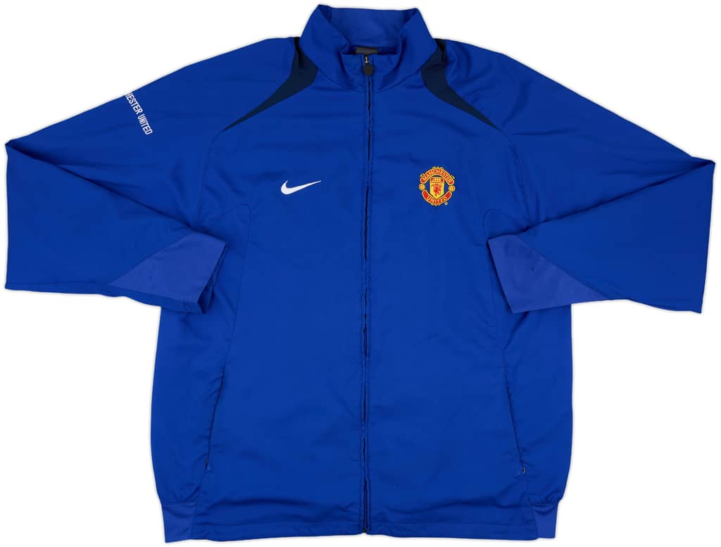 2005-06 Manchester United Nike Track Jacket - 7/10 - (XXL)