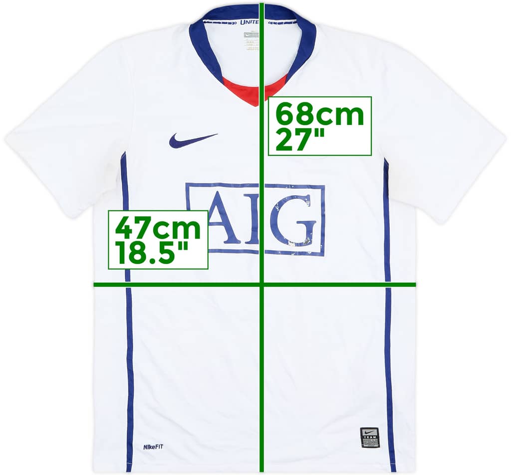 2008-10 Manchester United Away Shirt - 5/10 - (S)