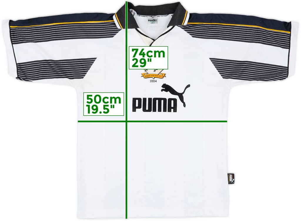 1995-96 Derby Home Shirt - 7/10 - (M)