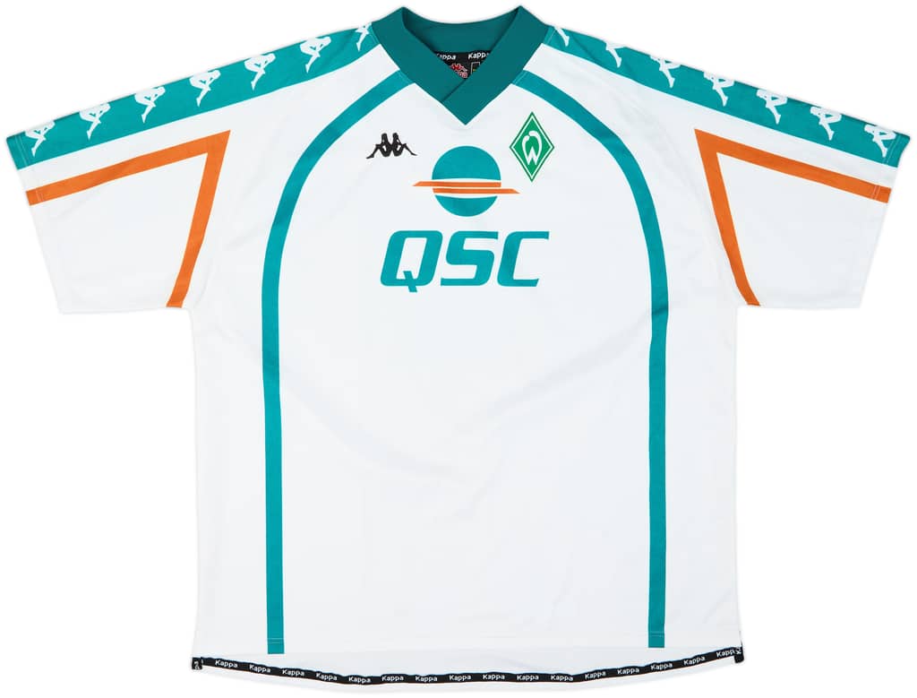 2000-01 Werder Bremen Away Shirt - 6/10 - (XXL)