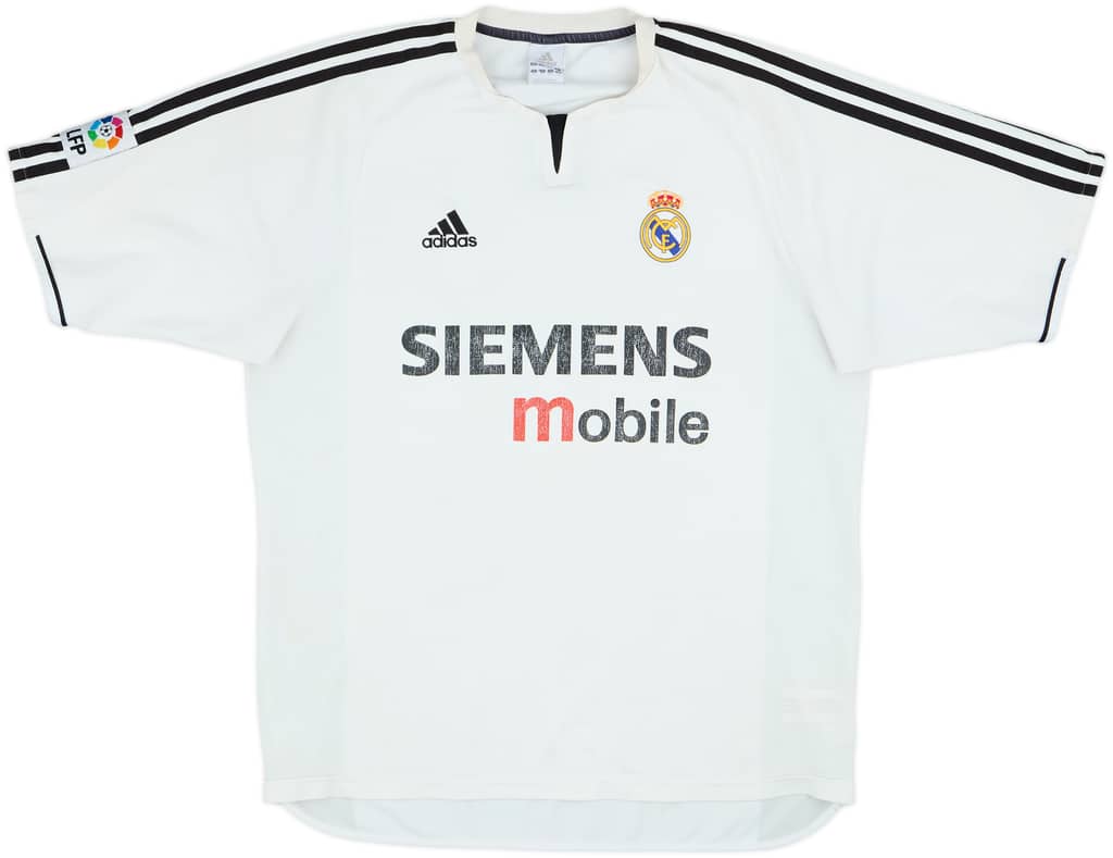 2003-04 Real Madrid Home Shirt - 5/10 - (L)