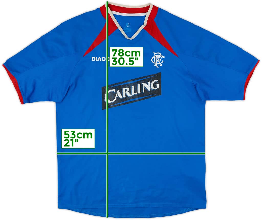 2003-05 Rangers Home Shirt - 5/10 - (L)
