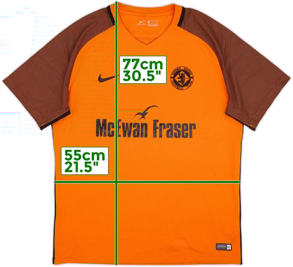 2017-18 Dundee United Nike Training Shirt - 10/10 - (XL)