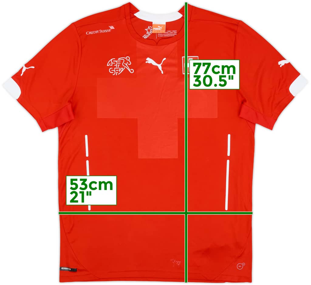 2014-15 Switzerland Home Shirt - 5/10 - (L)