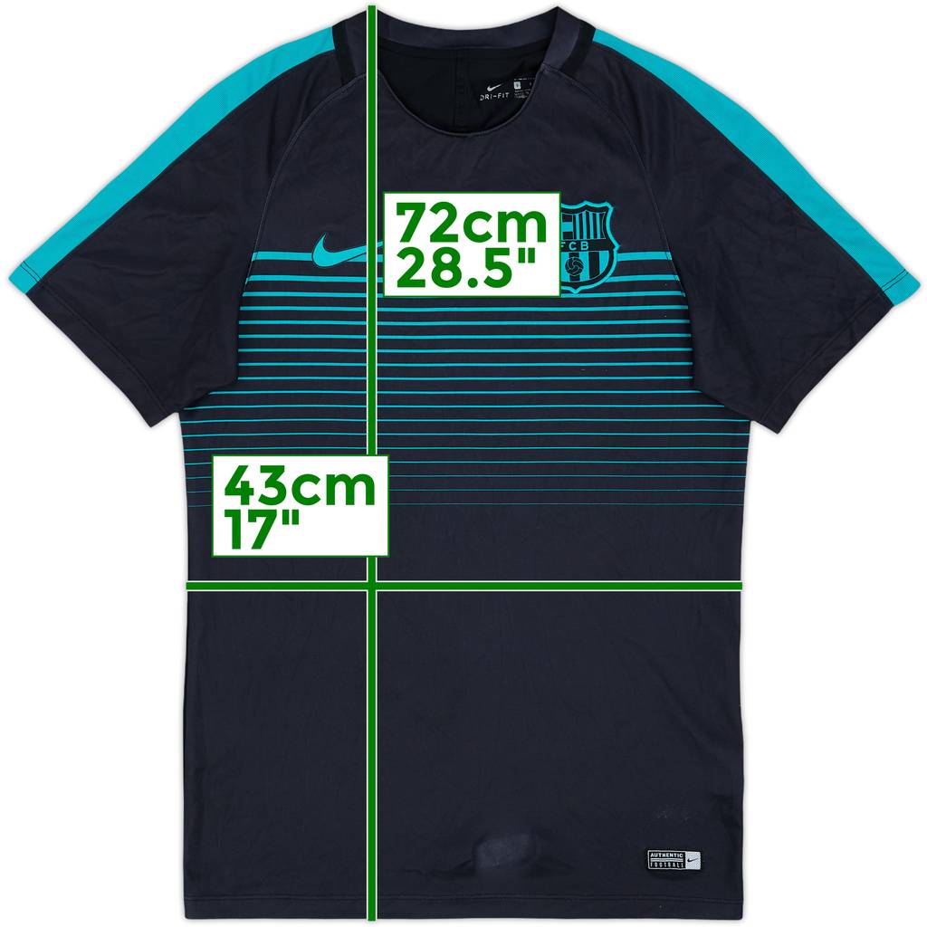 2016-17 Barcelona Nike Training Shirt - 7/10 - (S)