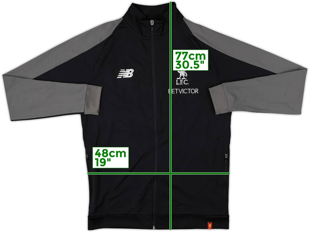 2018-19 Liverpool New Balance Track Jacket - 10/10 - (M)