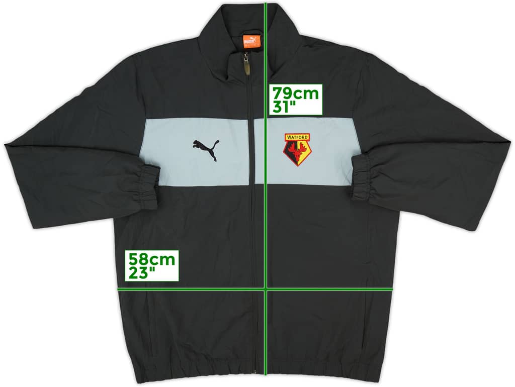2014-15 Watford Puma Track Jacket - 9/10 - (L)