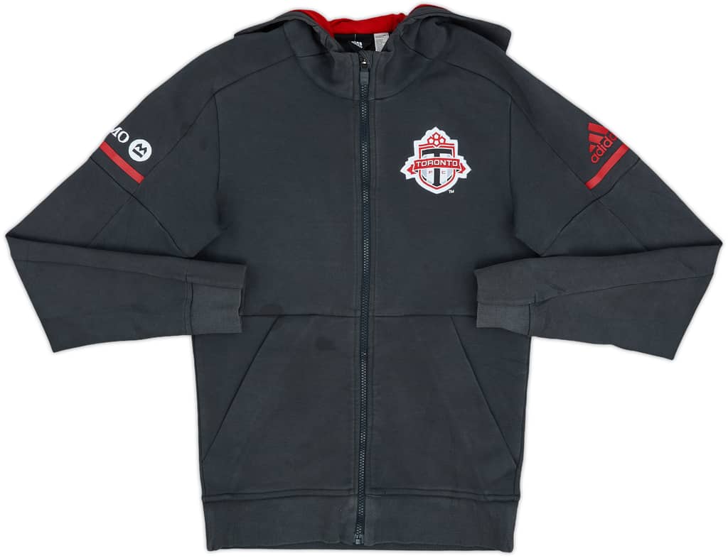 2017-18 Toronto adidas Hooded Track Jacket - 7/10 - (S)