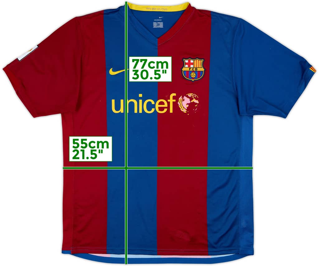 2006-07 Barcelona Home Shirt - 5/10 - (L)