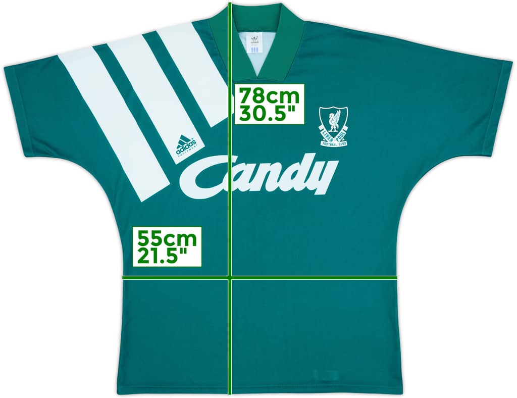1991-92 Liverpool Away Shirt - 10/10 - (L)