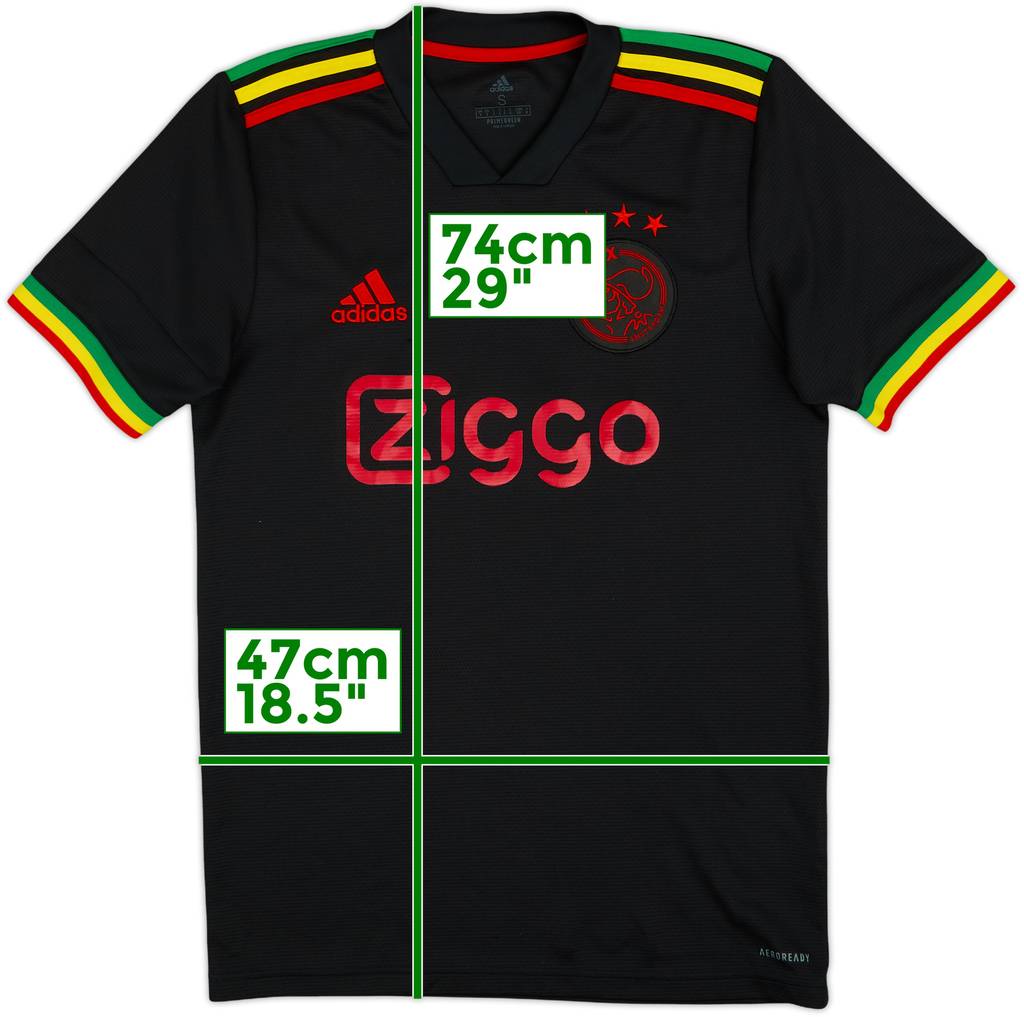 2021-22 Ajax Third Shirt - 8/10 - (S)