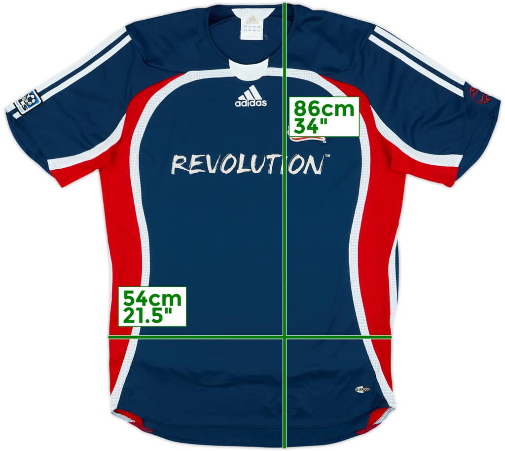 2006 New England Revolution Home Shirt - 8/10 - (L)