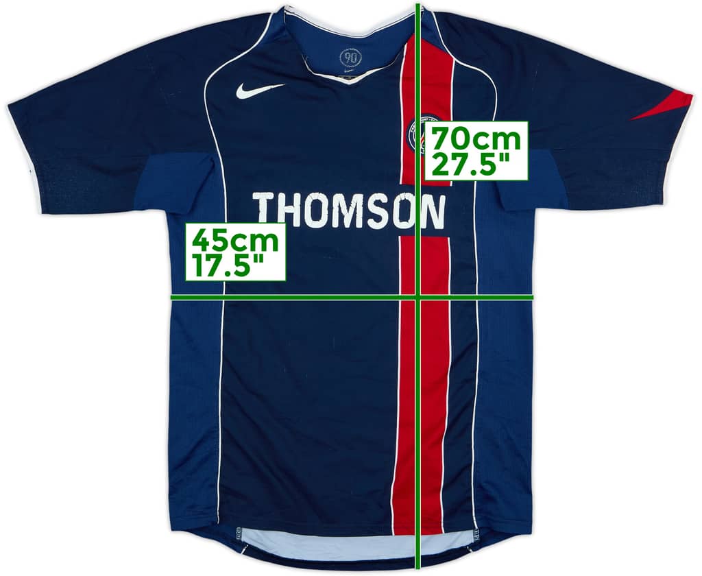 2004-05 Paris Saint-Germain Home Shirt - 6/10 - (XL.Boys)