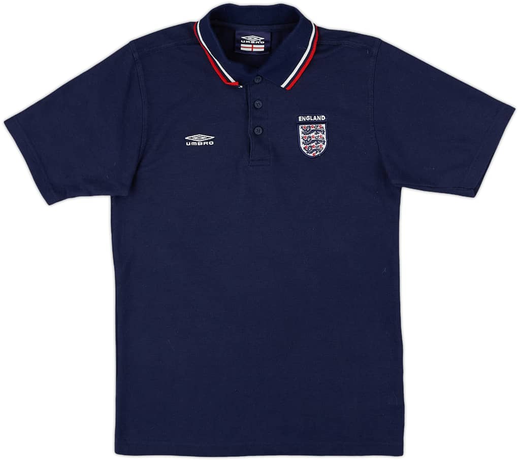 2002-03 England Umbro Polo Shirt - 7/10 - (S)