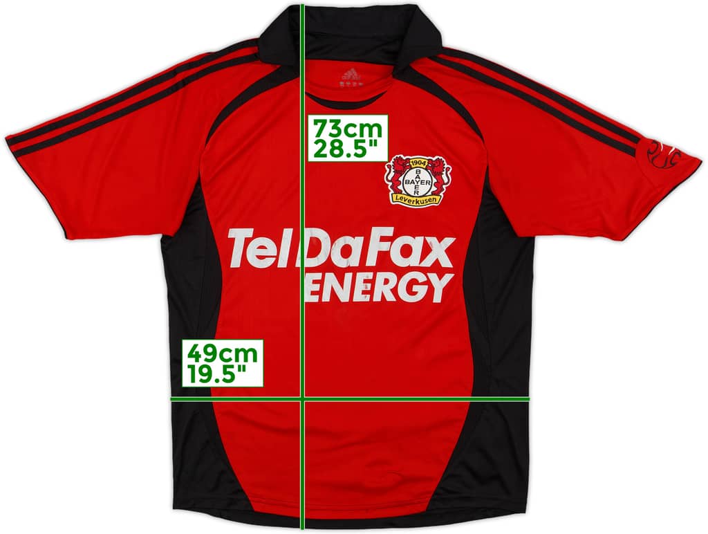 2007-08 Bayer Leverkusen Home Shirt - 6/10 - (XL.Boys)