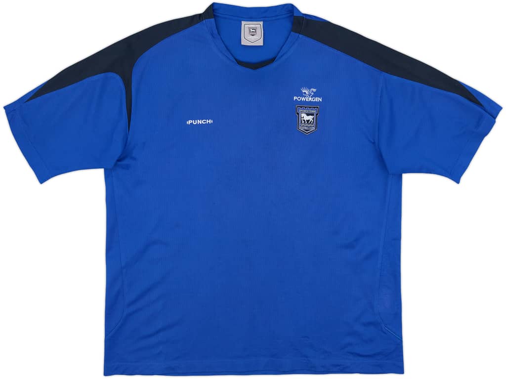 2002-03 Ipswich Punch Training Shirt - 8/10 - (XL)