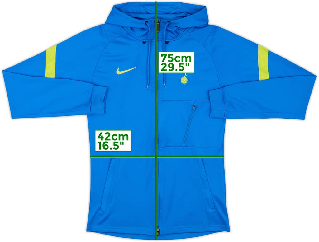 2021-22 Tottenham Hotspur Nike Hooded Track Jacket - 9/10 - (XS)