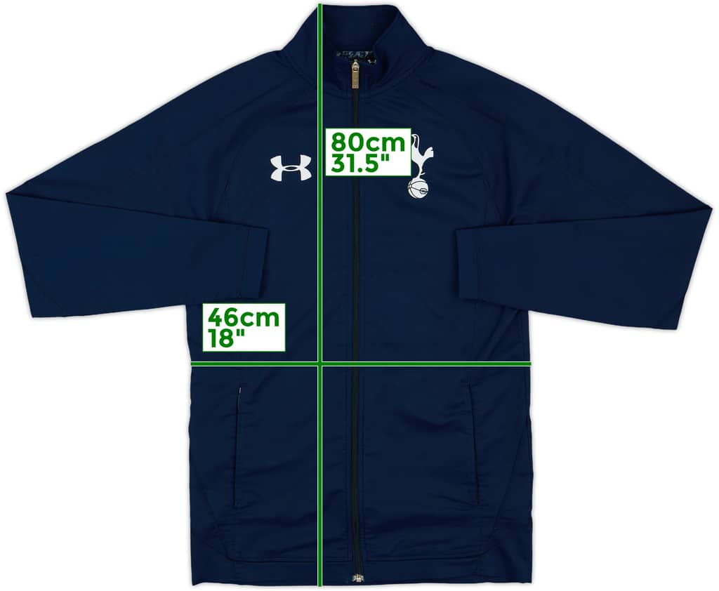 2013-14 Tottenham Under Armour Track Jacket - 9/10 - (S)
