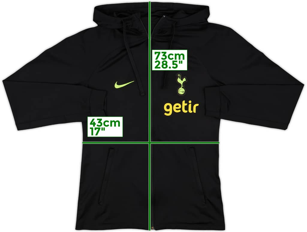 2022-23 Tottenham Nike Hooded Track Jacket - 9/10 - (XS)
