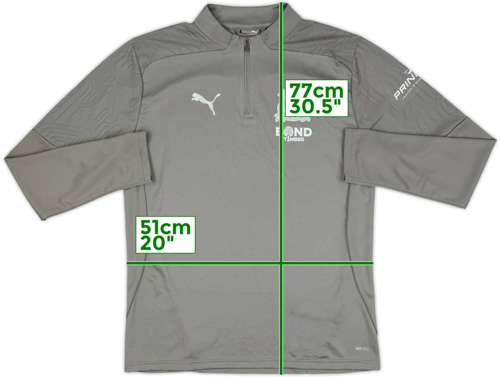 2021-22 Plymouth Puma 1/4 Zip Training Top - 10/10 - (M)