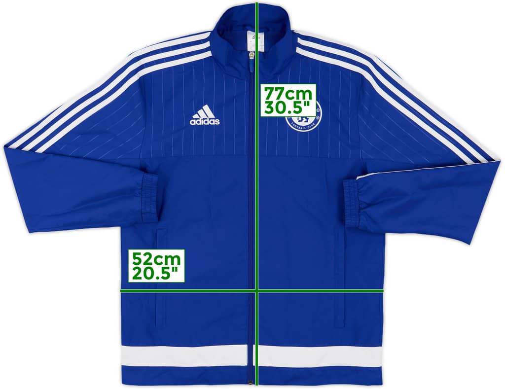 2015-16 Chelsea adidas Track Jacket - 8/10 - (S)