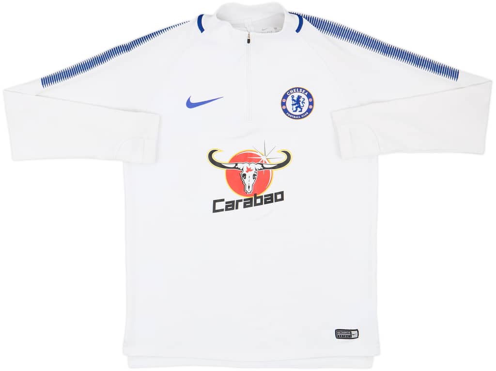 2017-18 Chelsea Nike 1/4 Zip Drill Top - 6/10 - (M)