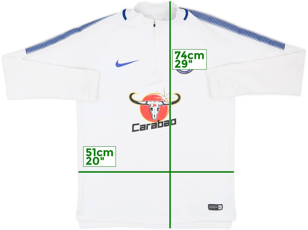 2017-18 Chelsea Nike 1/4 Zip Drill Top - 6/10 - (M)