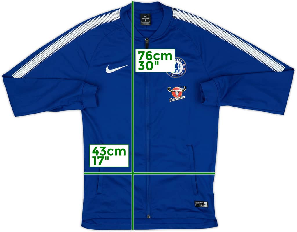 2017-18 Chelsea Nike Track Jacket - 9/10 - (S)