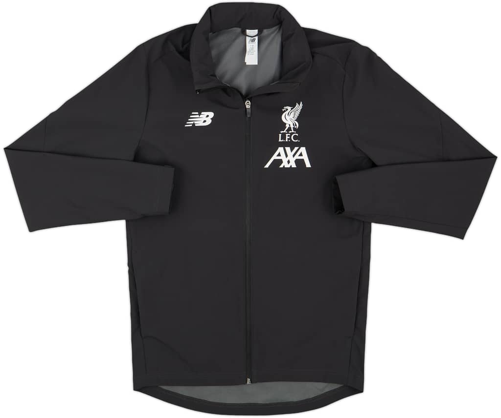 2019-20 Liverpool New Balance Hooded Rain Jacket - 8/10 - (S)