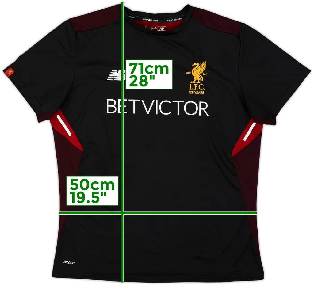 2017-18 Liverpool New Balance Training Shirt - 7/10 - (XL)