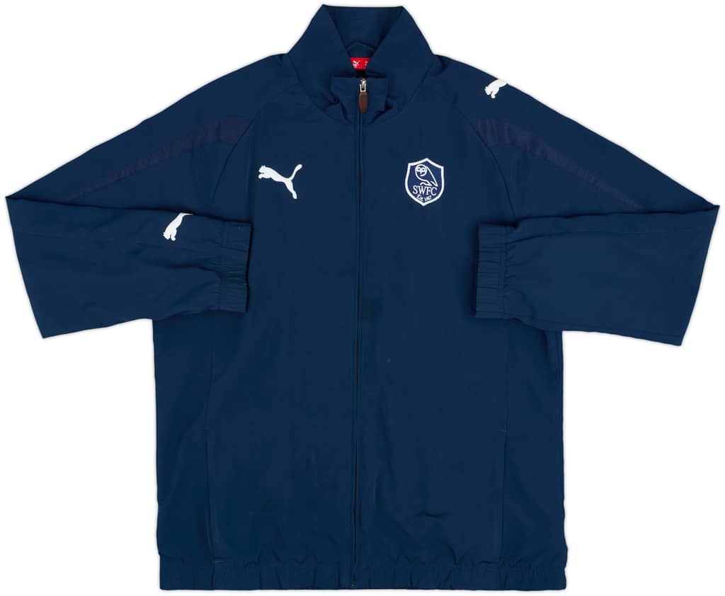 2009-10 Sheffield Wednesday Puma Track Jacket - 8/10 - (M)
