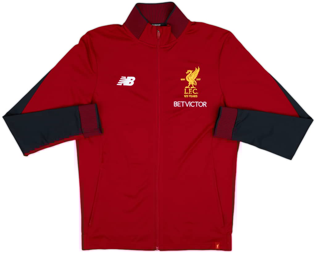 2017-18 Liverpool New Balance Track Jacket - 8/10 - (M)