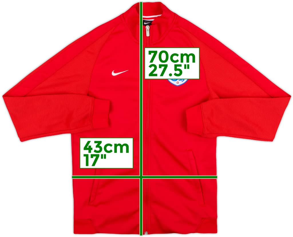 2016-17 England Nike Track Jacket - 8/10 - (S)