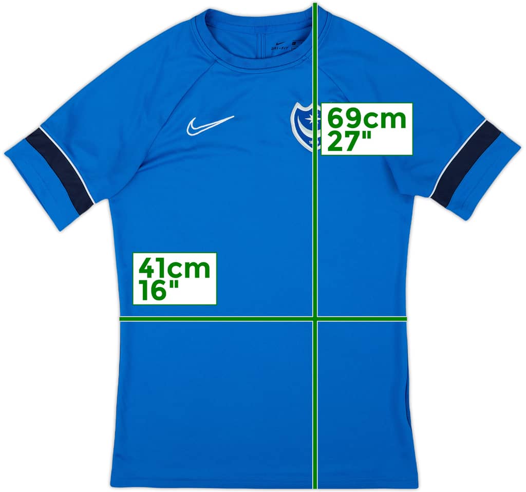 2021-22 Portsmouth Nike Training Shirt - 8/10 - (S)