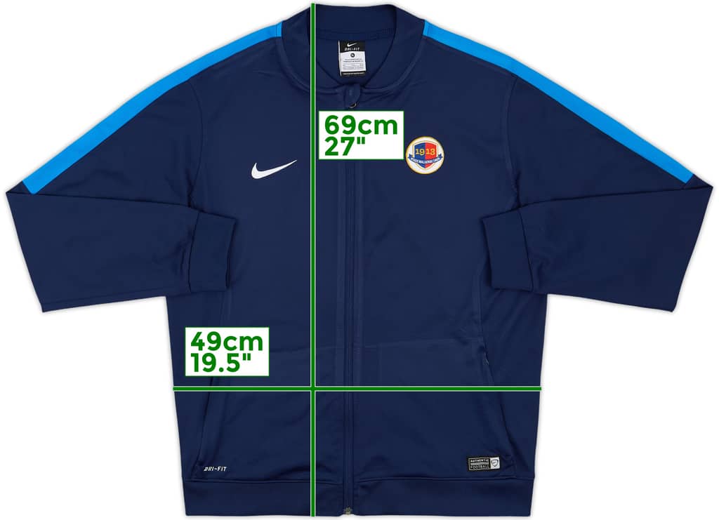 2015-16 Caen Nike Track Jacket - 6/10 - (XL.Boys)