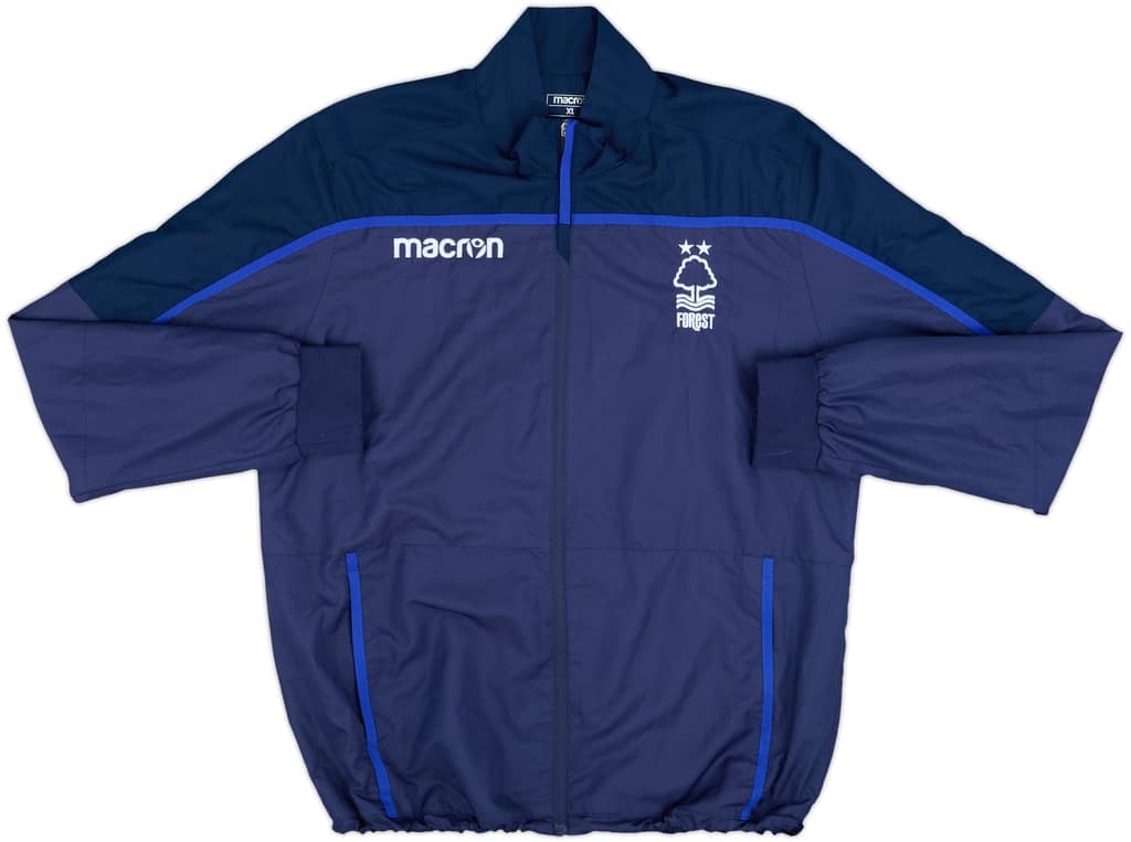 2018-19 Nottingham Forest Macron Track Jacket - 9/10 - (XL)
