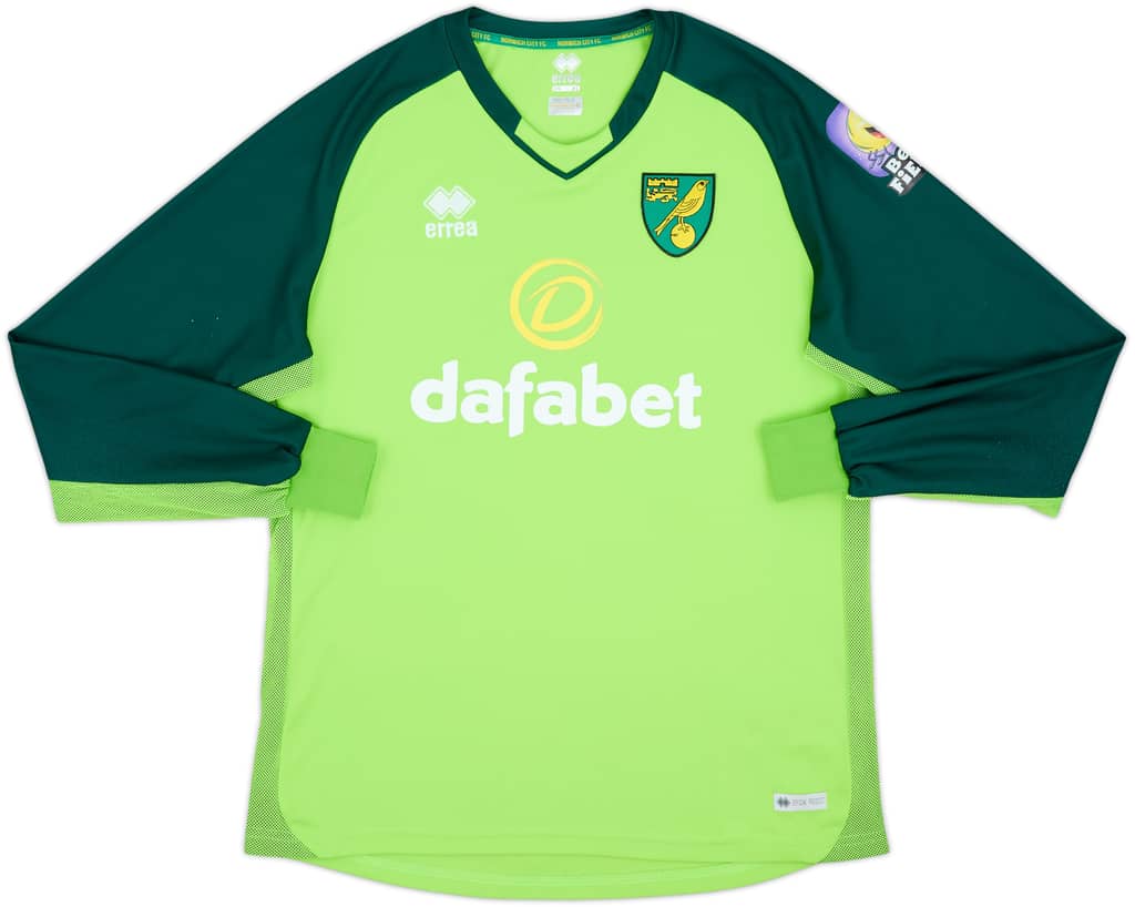 2019-20 Norwich GK Shirt - 8/10 - (XL)