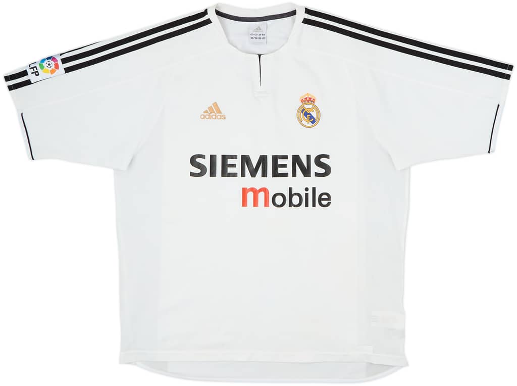 2003-04 Real Madrid Home Shirt - 5/10 - (L)