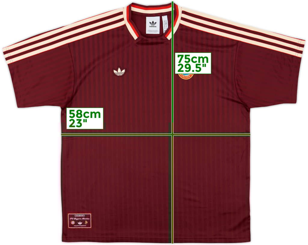 2024-25 Bayern Munich adidas Originals Terrace Icons Shirt - 10/10 - (M)