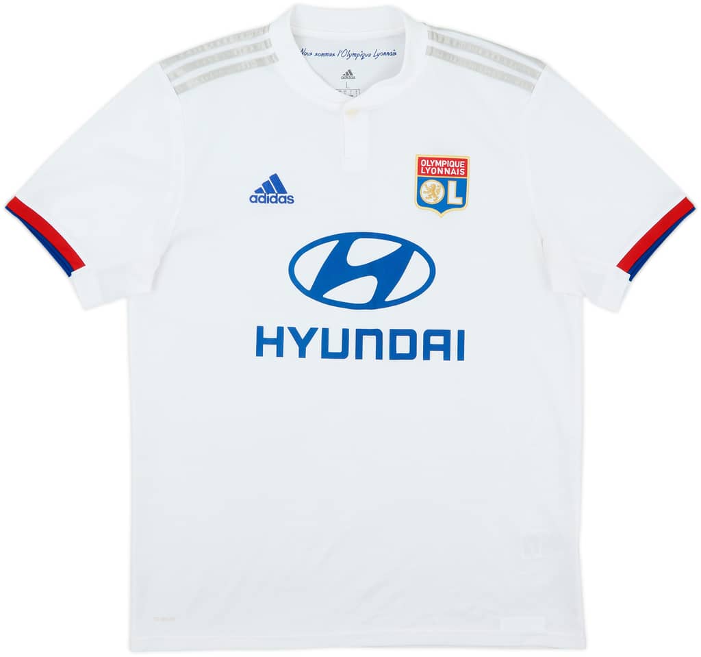 2019-20 Lyon Home Shirt - 8/10 - (L)