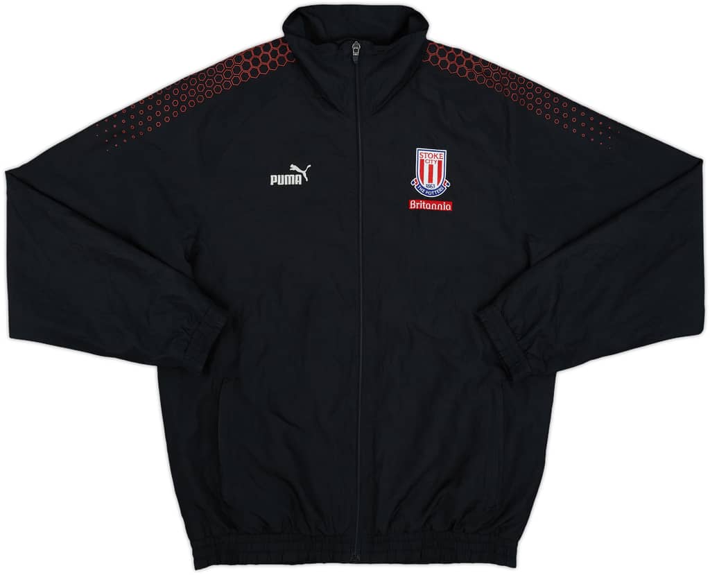 2003-04 Stoke City Puma Track Jacket - 10/10 - (S)