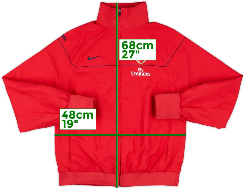 2008-09 Arsenal Nike Track Jacket - 8/10 - (S)