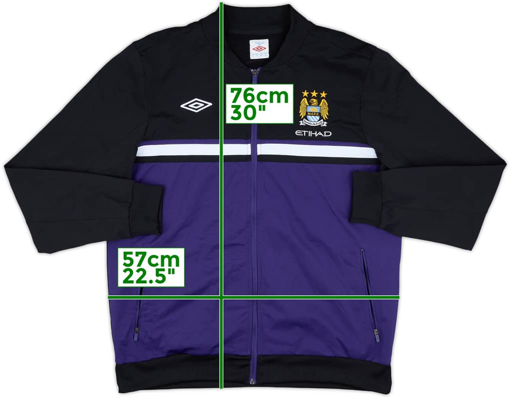 2012-13 Manchester City Umbro Track Jacket - 8/10 - (XL)