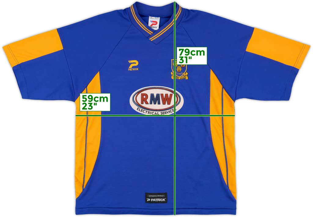 2001-03 Shrewsbury Town Home Shirt - 8/10 - (M)