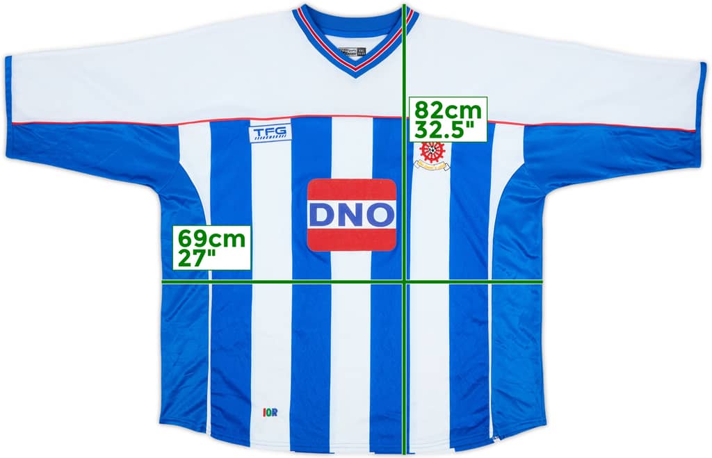 2002-03 Hartlepool Home Shirt - 7/10 - (XXL)