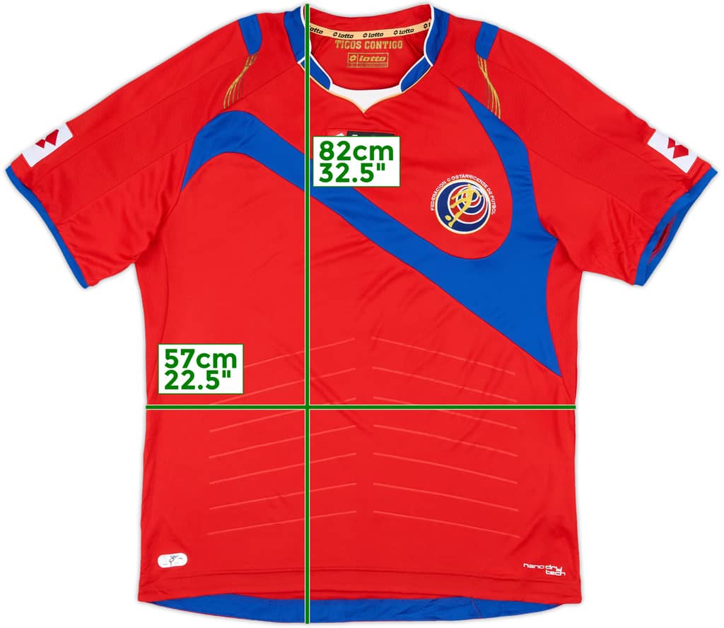 2014 Costa Rica Home Shirt - 9/10 - (XL)