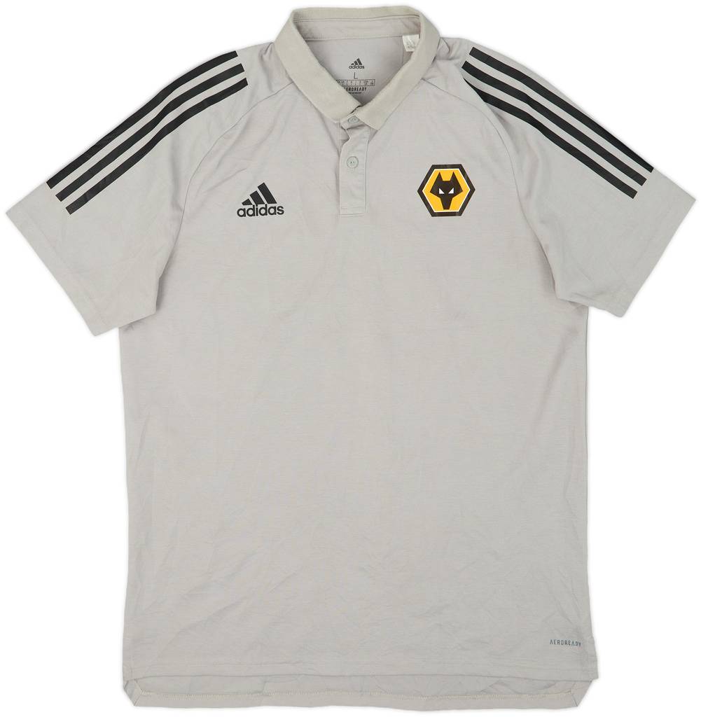 2020-21 Wolves adidas Polo Shirt - 8/10 - (L)