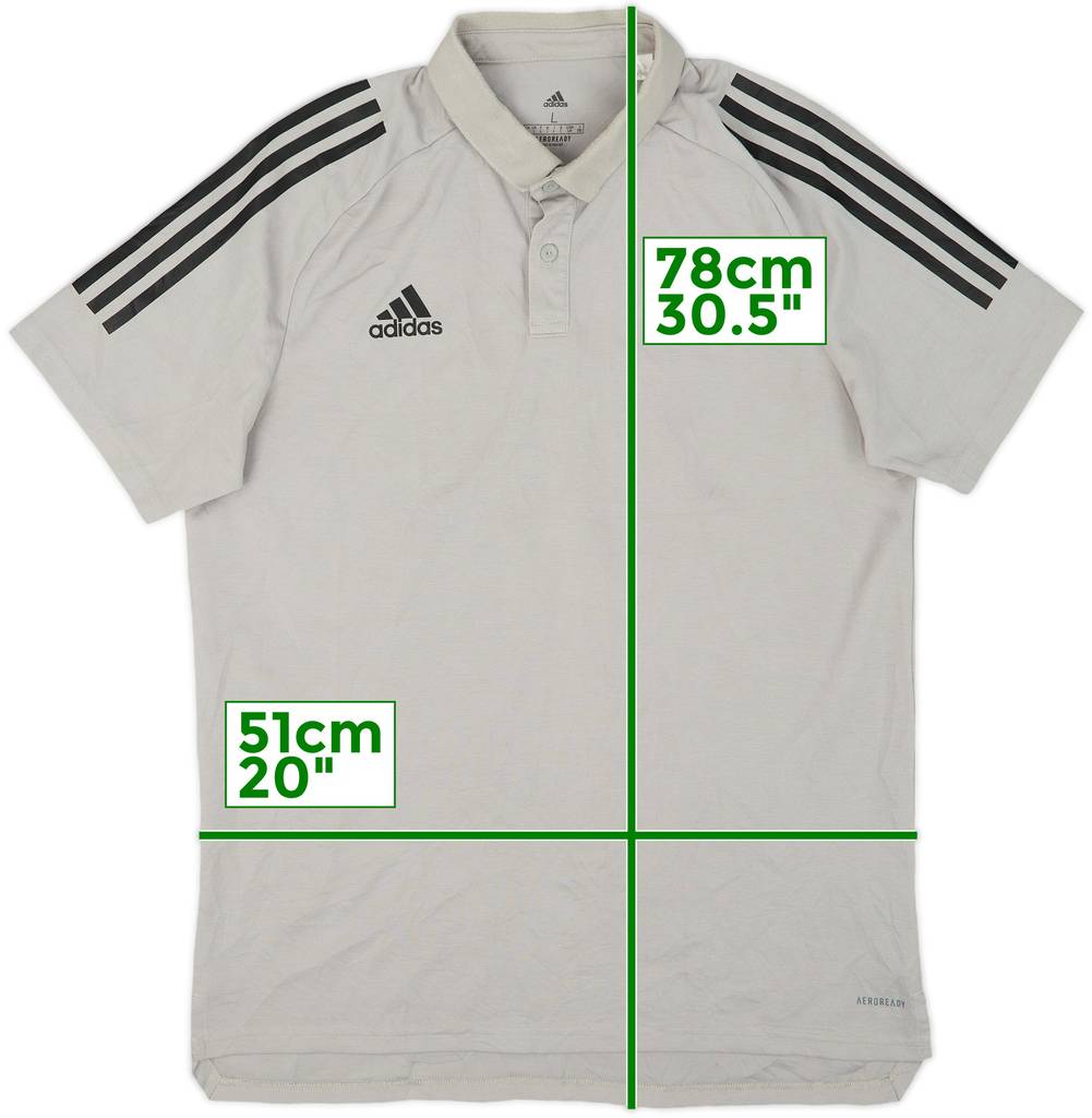 2020-21 Wolves adidas Polo Shirt - 8/10 - (L)