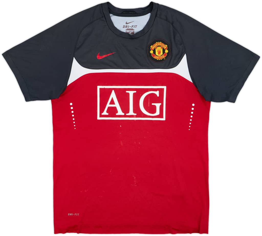 2010-11 Manchester United Nike Training Shirt - 5/10 - (M)