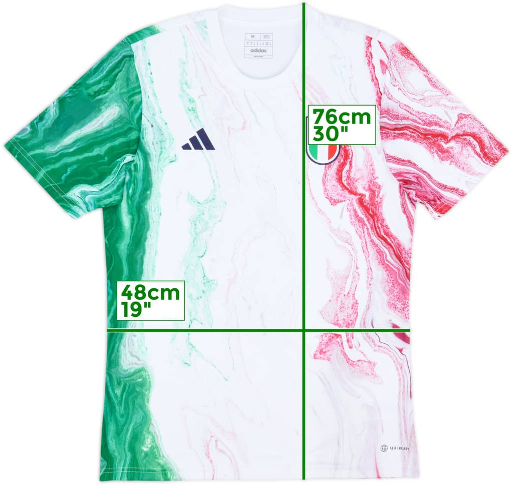 2022-23 Italy adidas Training Shirt - 8/10 - (M)
